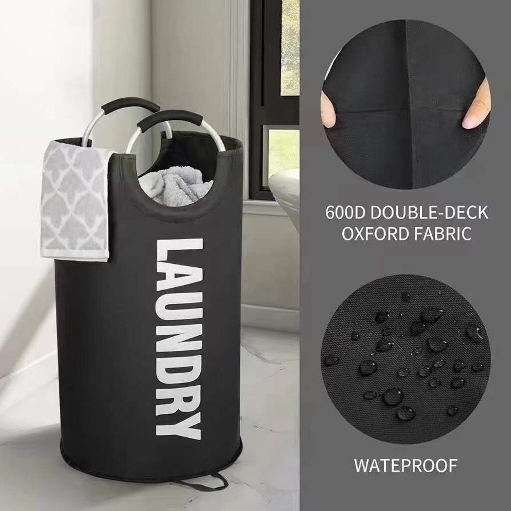 Túi đựng đồ giặt Amazon Basics LAUNDRY B07GFL1G86