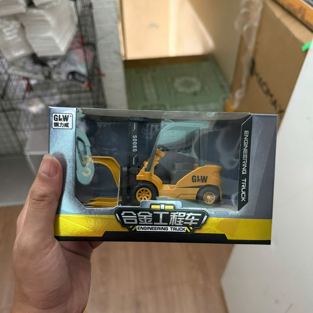 Xe Máy Ủi, Xe Nâng Đồ Chơi Cho Bé Chất Liệu ABS Cao Cấp Nhãn GLW