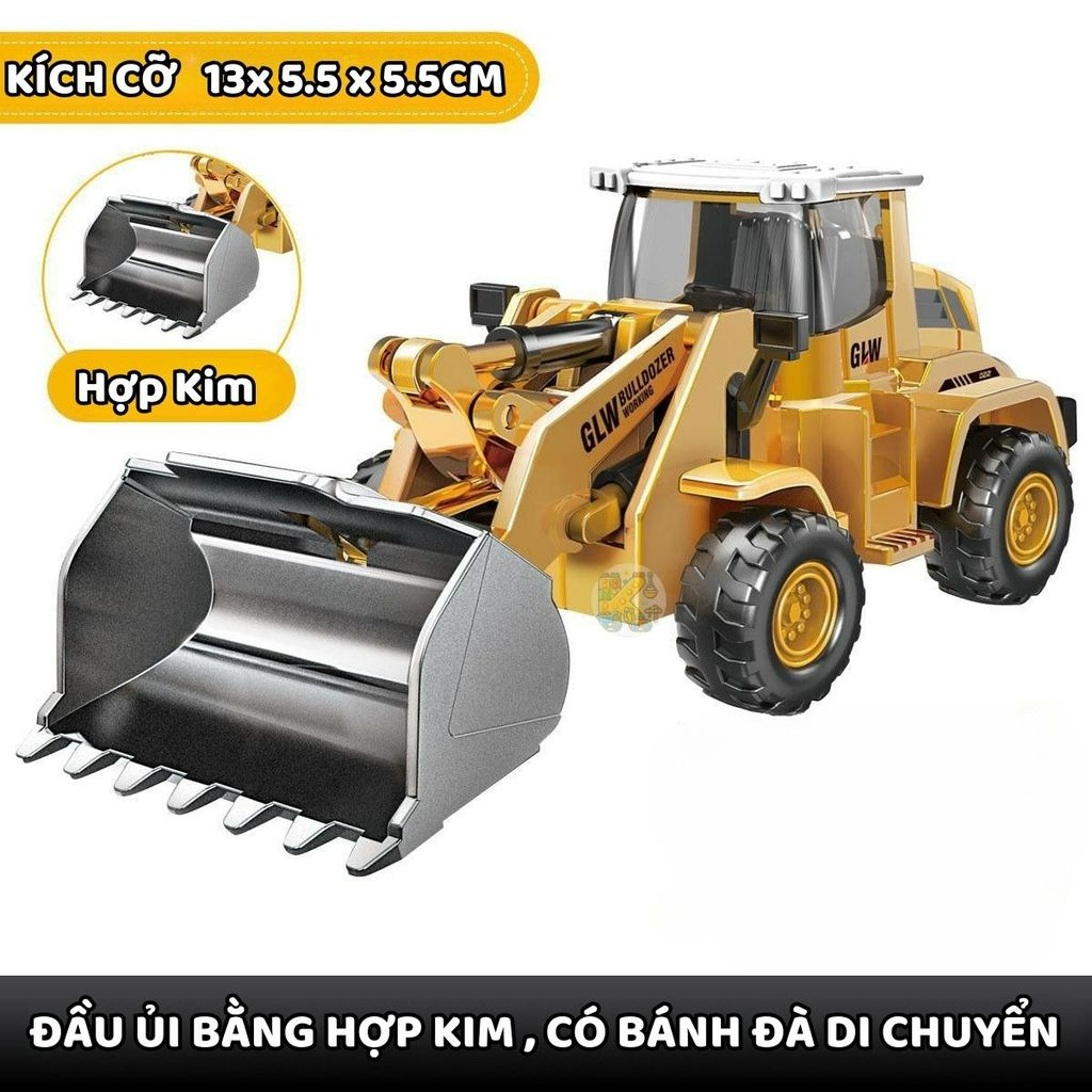 Xe Máy Ủi, Xe Nâng Đồ Chơi Cho Bé Chất Liệu ABS Cao Cấp Nhãn GLW